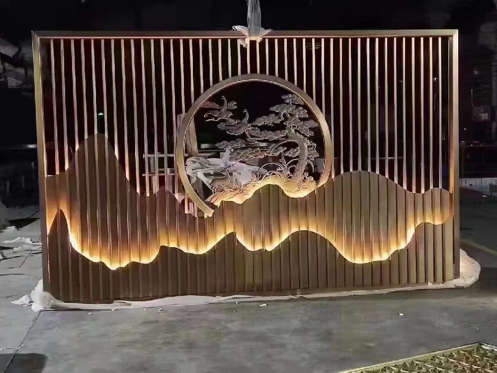 铝屏风，铝窗花，铝花格，铝隔断